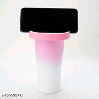 1200ml PCENFAP072 Stainless Steel Tumbler with Handle, Dual Lid, Drinking Straw | Hot and Cold Double Vacuum Insulated Flask | Fits Car Cup Holders |
  - Pink