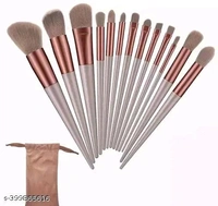 PROFESSIONAL PCENFAP096 MAKEUP BRUSHES PINK COLOUR SET OF 13PCS
 