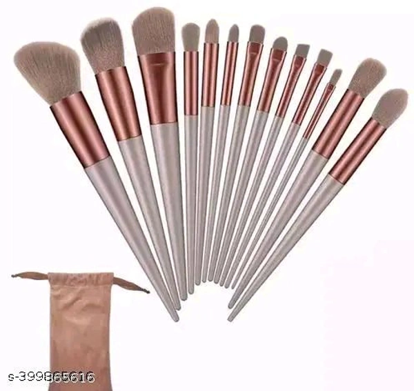 PROFESSIONAL PCENFAP096 MAKEUP BRUSHES PINK COLOUR SET OF 13PCS
 