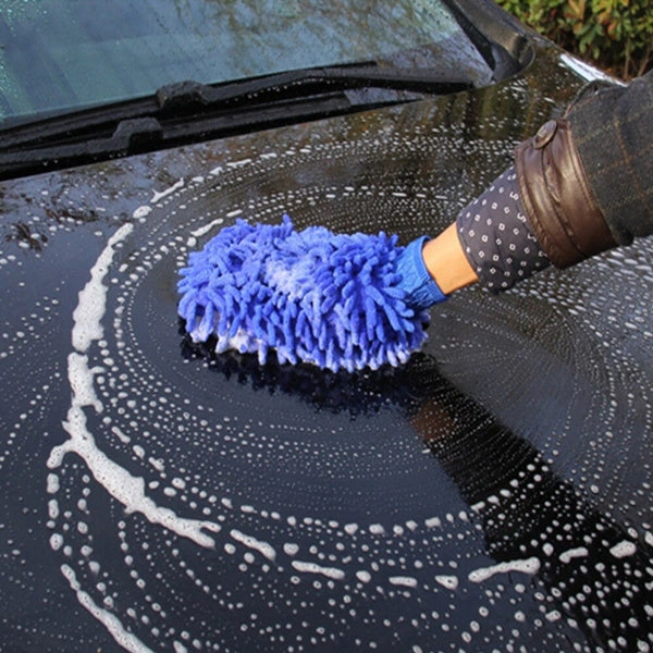 0711 Hand Gloves Microfiber Duster Gloves (1Pc)