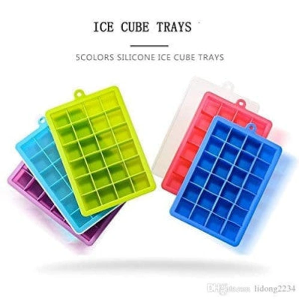 24 ICE CUBE HOT SILICON FREEZE MOLD