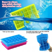 24 ICE CUBE HOT SILICON FREEZE MOLD