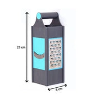 2650 4 IN 1 PLASTIC VEGETABLE AND FRUIT GRATER AND SLICER FOR KITCHEN