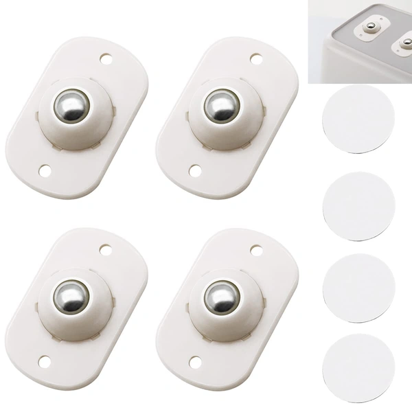 4 PCS MINI SWIVEL CASTERS WHEELS ROLLER