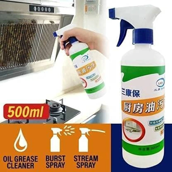 500Ml Kitchen Oil Bottles & Grease Stain RemoverChimney &
