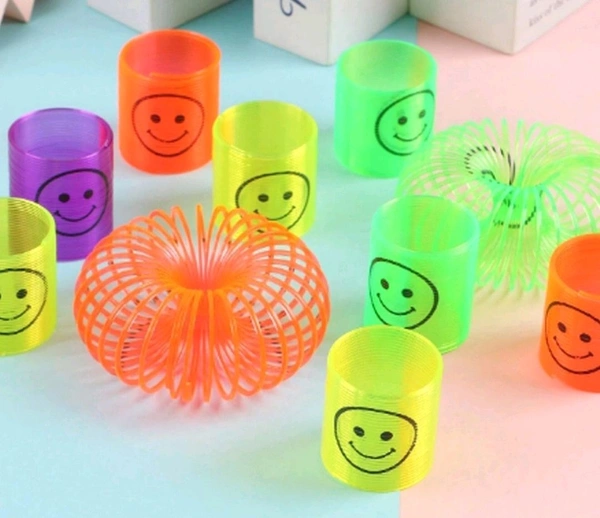 Colorful Spring Toy Single Pc
