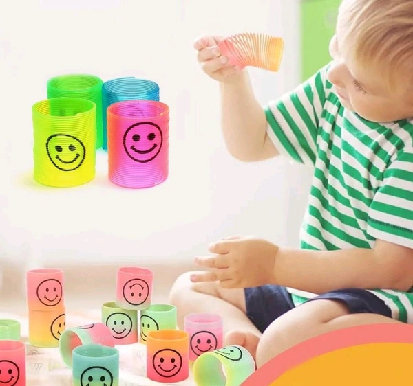 Colorful Spring Toy Single Pc
