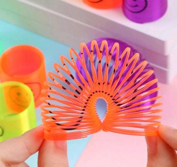 Colorful Spring Toy Single Pc