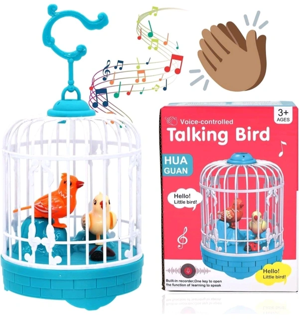 Bird Cage Voice Control Toy