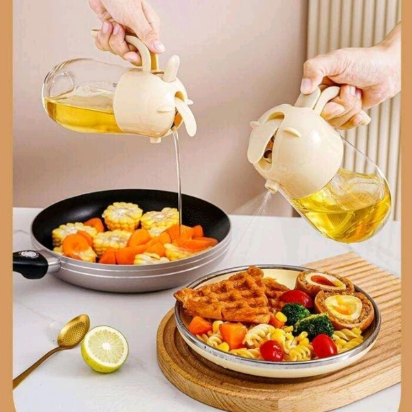 2 In 1 Oil Dispenser Bottle