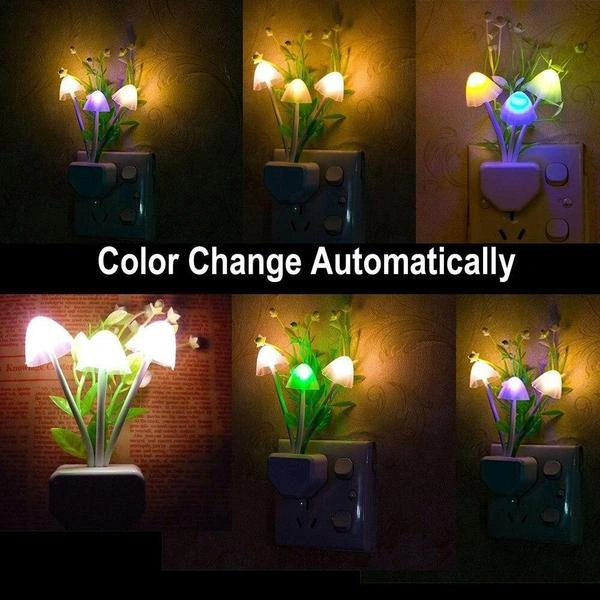 Automatic Mushroom Night Lamp