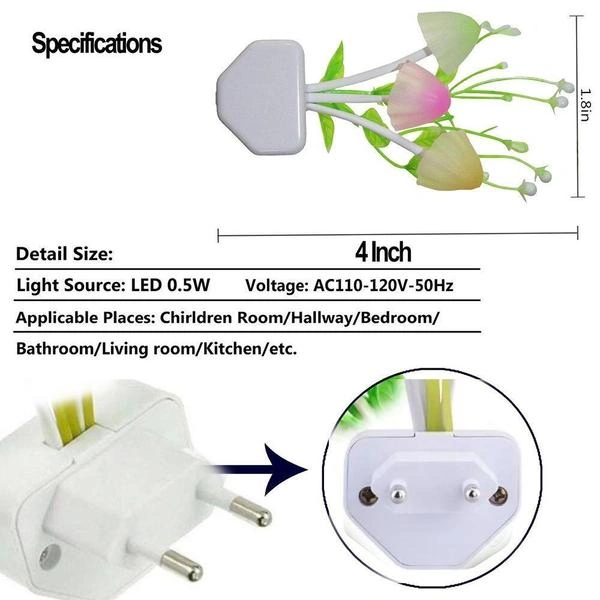 Automatic Mushroom Night Lamp