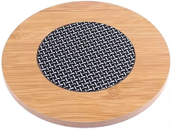 BIG SIZE WOODEN ROUND POT HEAT PAD