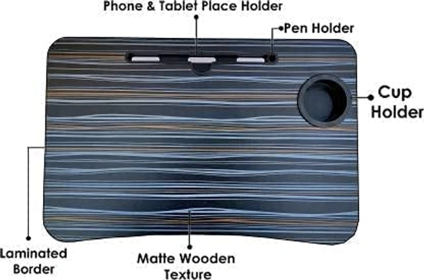 BLACK LAPTOP TABLE