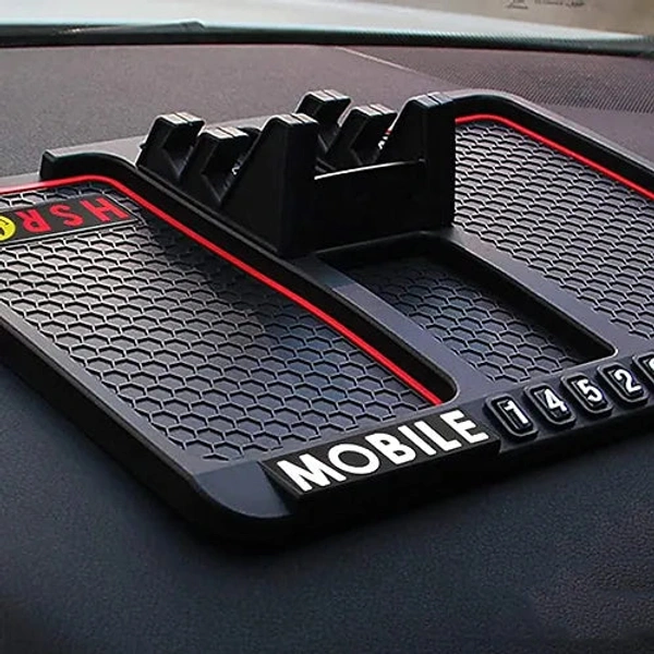 CAR ANTI-SLIP MAT WITH PHONE HOLDER