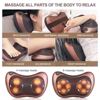 CAR & HOME PILLOW FOR NECK, BACK AND FOOT MASSAGE PILLOW