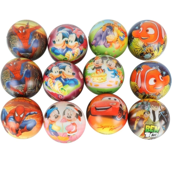 Cartoon foam ball single pc (random pattern)