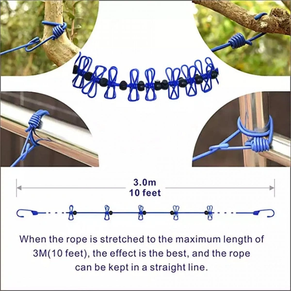 Clip Rope (12pc clips)