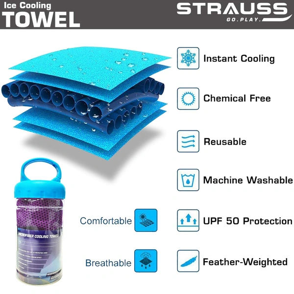 Cool Towel-Swing Unisex Polyester Polyamide Microfiber Cooling Towel Instantly