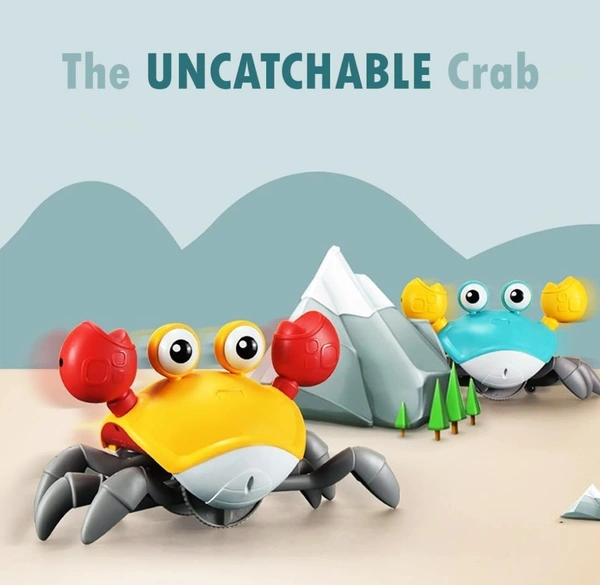 Crab induction toy