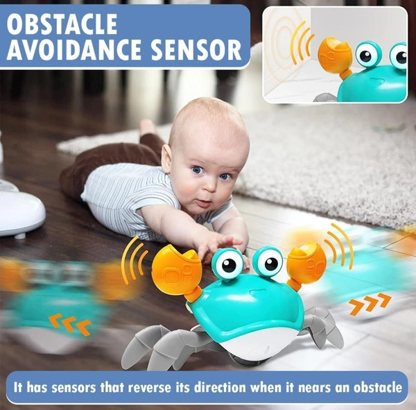 Crab induction toy