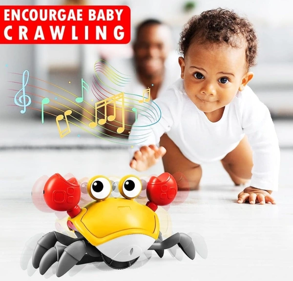 Crab induction toy