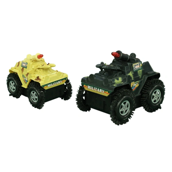 DDB07   Tumbling Tank Toy Car