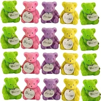 DDB106 BEAR ERASER WITH SHARPNER multicolour, (single piece)