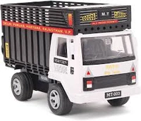DDB118 GOODS CARRIER PULL BACK Vehicle Scale Model Cargo Carrier Truck Toys for