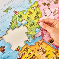 DDB61 WORLD MAP PUZZLE GAME
