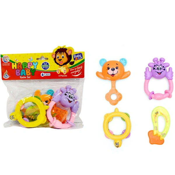 DDB95 BABY RATTLE (4 PIECES)