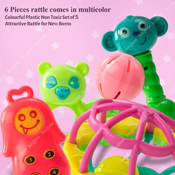 DDB96 BABY RATTLE (5 PIECES)