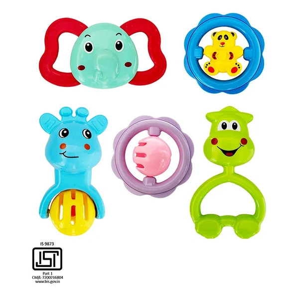DDB96 BABY RATTLE (5 PIECES)