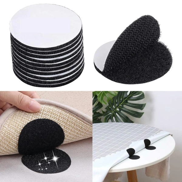 DOUBLE SIDED ADHESIVE STICKER ( SET OF 10 )