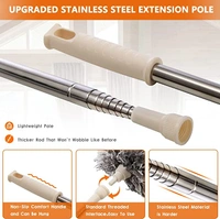 FAN DUSTER WITH STEEL HANDLE