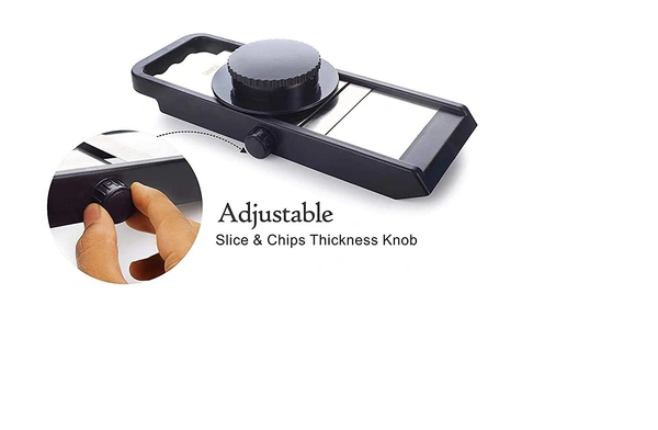 FIBER POTATO & VEGETABLE ADJUSTABLE THICKNESS SLICER