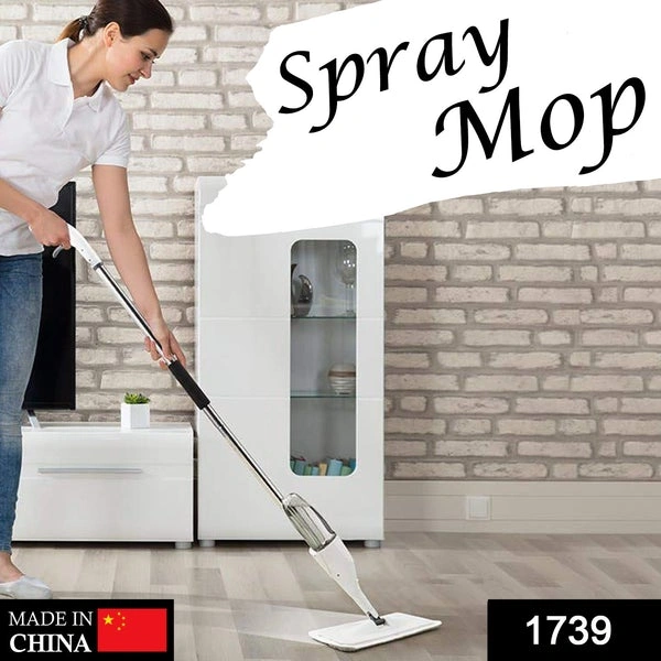 Floor Cleaning Spray Mop with Removable Washable Cleaning Pad