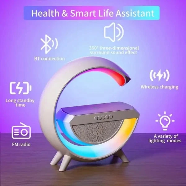 G-Speaker Wireless Charger ( with Disco light )