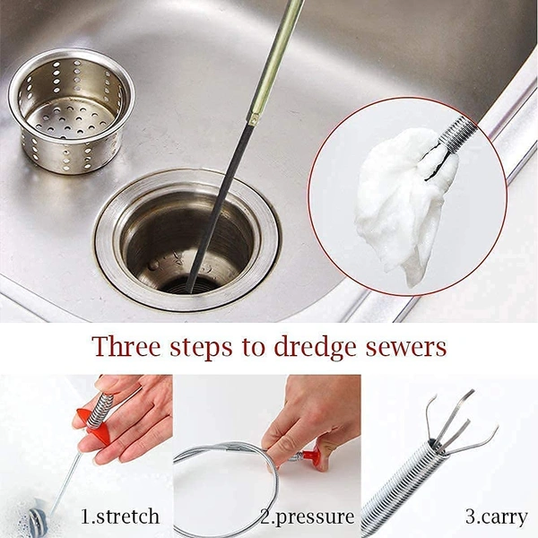 Hair Catcher Metal Spring big