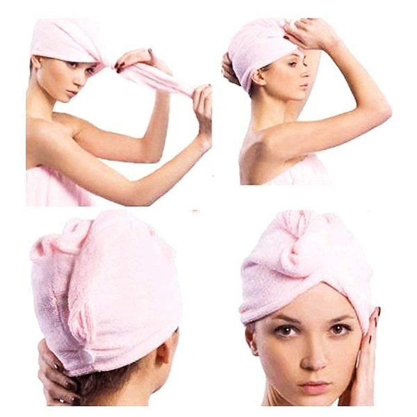 Hair Towel Wrap Absorbent Towel Hair-Drying Quick Dry Shower