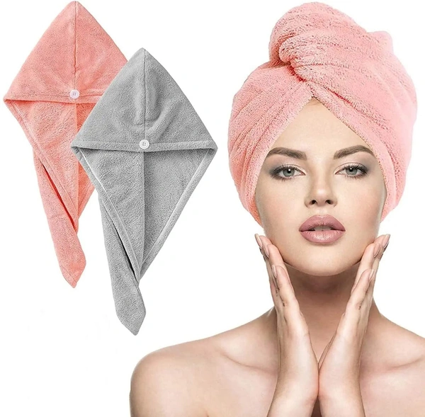 Hair Towel WRAP Microfiber Absorbent Towel Hair-Drying Magic Hair WRAP Towel