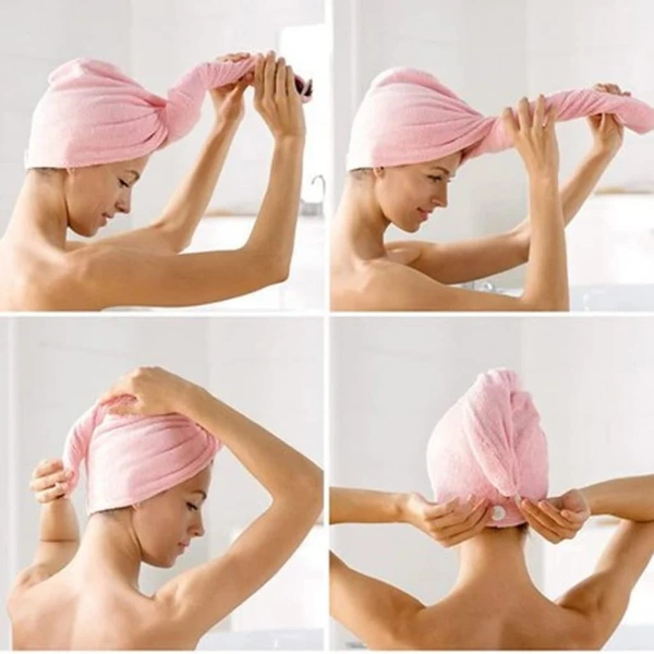 Daily Days & Joy Box Hair Towel WRAP Microfiber Absorbent Towel Hair-Drying Magic Hair WRAP Towel