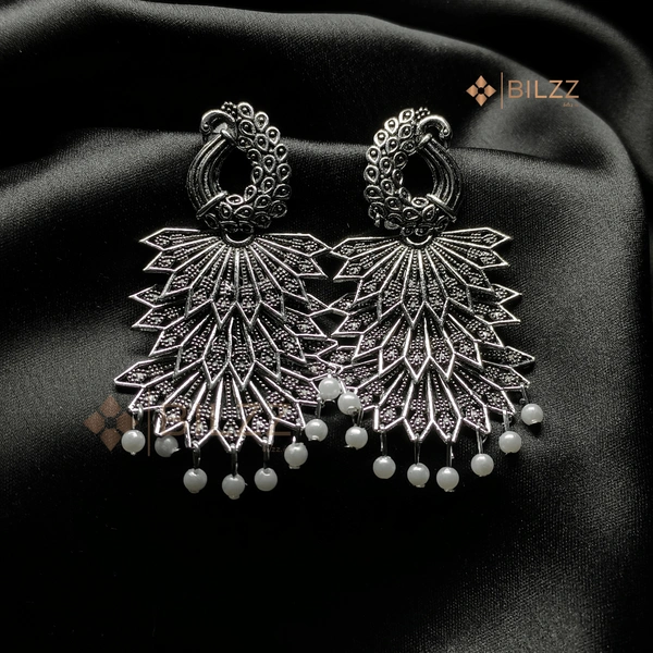 Handmade Silver Jhumkas: Ethnic Elegance