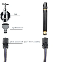 Heavy Duty Brass High Presssure Nozzle Spray Gun ( Bike,Car Wash,Window Cleaning)