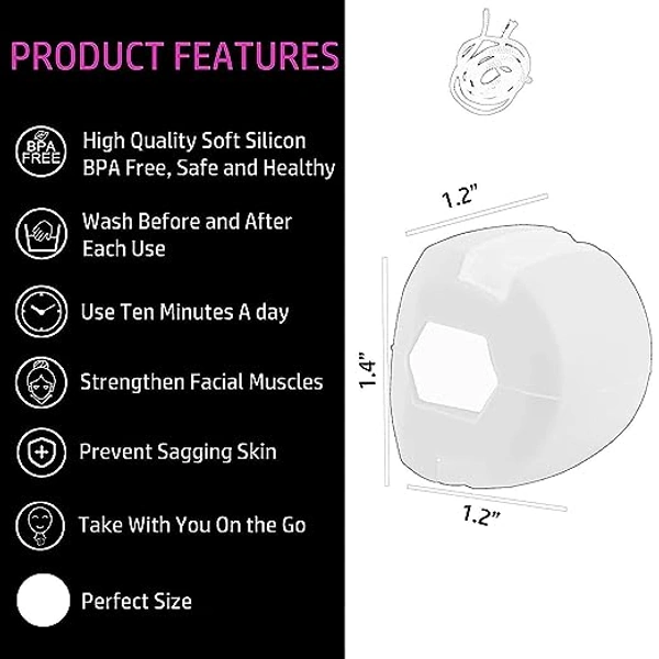 JAWLINE EXERCISER JAW FACE & NECK EXERCISER