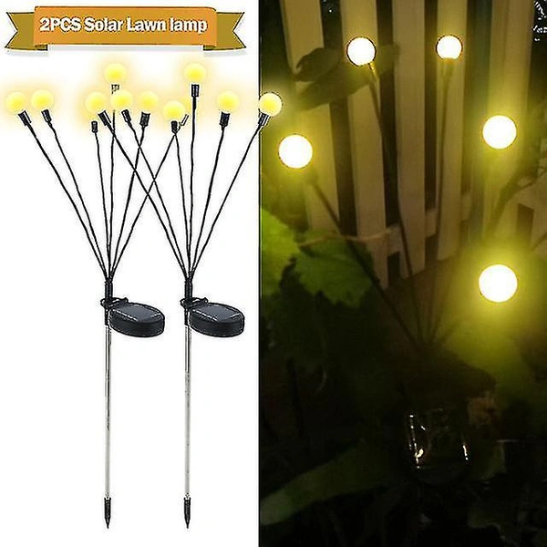 led solar garden lights 2PC