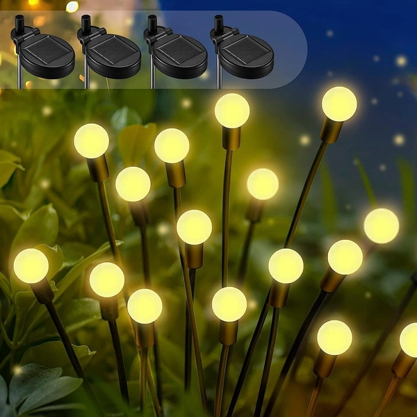 led solar garden lights 2PC