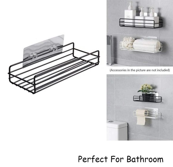 Metal Rectangle Shelf Multipurpose Kitchen Bathroom