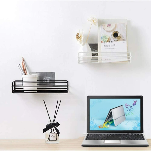 Metal Rectangle Shelf Multipurpose Kitchen Bathroom