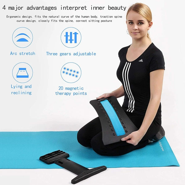 multilevel back strectcher for back pain relief